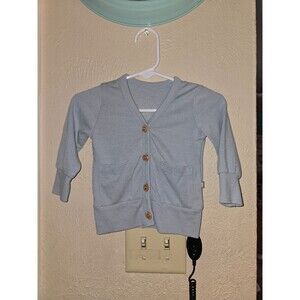 Kyte Baby Fog Cardigan 3-6mo
